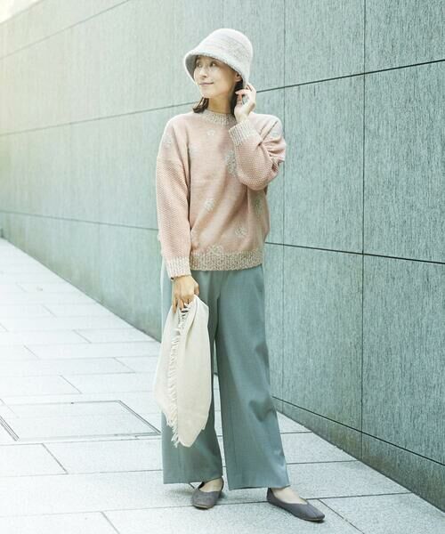 GIANNI LO GIUDICE / ジャンニ・ロ・ジュディチェ ニット・セーター | [洗える]ドットインターシャニット | 詳細4