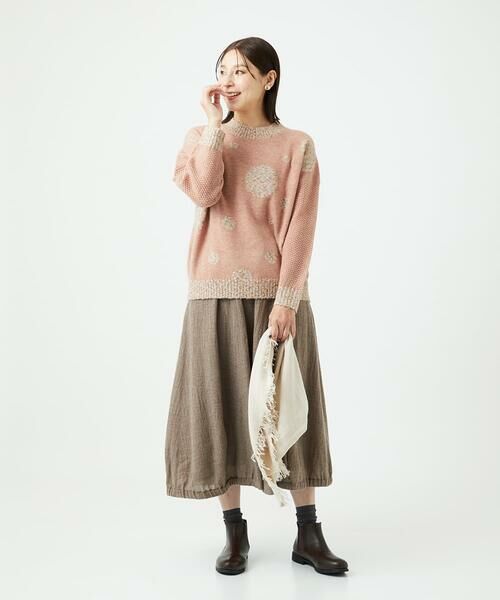 GIANNI LO GIUDICE / ジャンニ・ロ・ジュディチェ ニット・セーター | [洗える]ドットインターシャニット | 詳細6