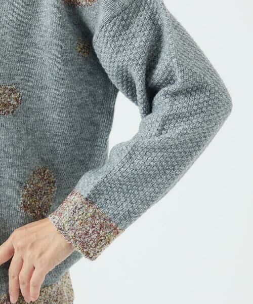 GIANNI LO GIUDICE / ジャンニ・ロ・ジュディチェ ニット・セーター | [洗える]ドットインターシャニット | 詳細12