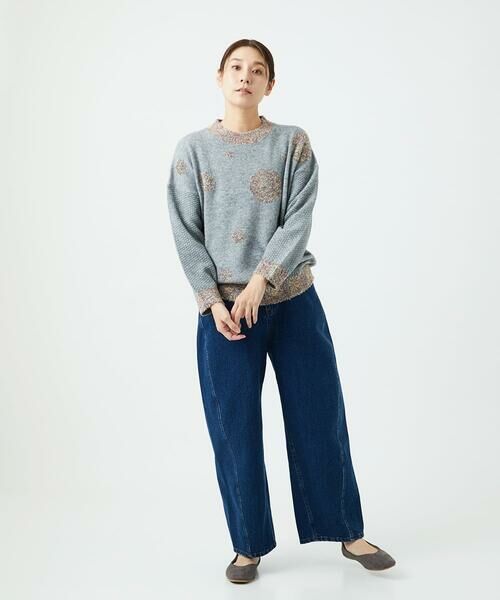 GIANNI LO GIUDICE / ジャンニ・ロ・ジュディチェ ニット・セーター | [洗える]ドットインターシャニット | 詳細19