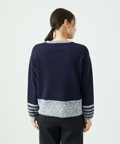 GIANNI LO GIUDICE / ジャンニ・ロ・ジュディチェ ニット・セーター | [洗える]カスリパネルボーダーニット | 詳細11