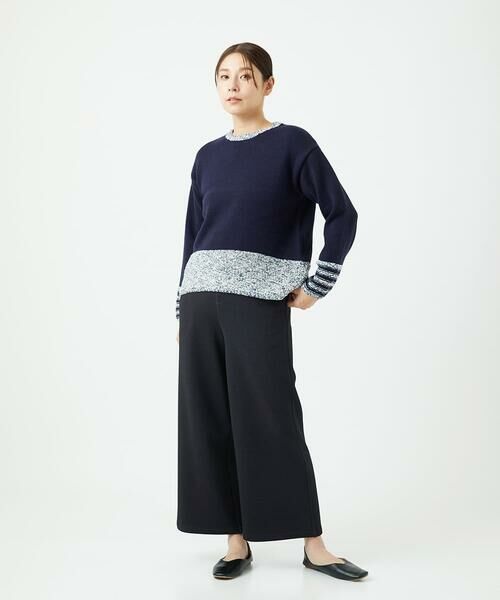 GIANNI LO GIUDICE / ジャンニ・ロ・ジュディチェ ニット・セーター | [洗える]カスリパネルボーダーニット | 詳細17
