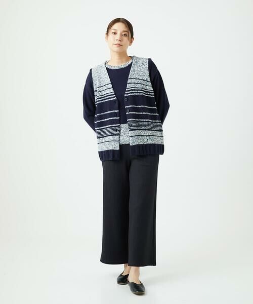 GIANNI LO GIUDICE / ジャンニ・ロ・ジュディチェ ニット・セーター | [洗える]カスリパネルボーダーニット | 詳細18