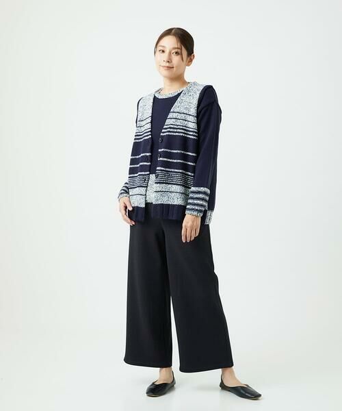 GIANNI LO GIUDICE / ジャンニ・ロ・ジュディチェ ニット・セーター | [洗える]カスリパネルボーダーニット | 詳細19