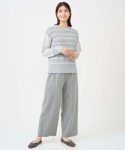 GIANNI LO GIUDICE / ジャンニ・ロ・ジュディチェ ニット・セーター | [洗える]T/Cエコボーダーニット | 詳細10