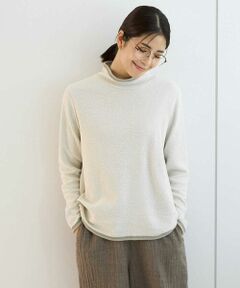 GIANNI LO GIUDICE / ジャンニ・ロ・ジュディチェ カットソー | [洗える・日本製]ハイネックコットンウェーブリバーカットソー