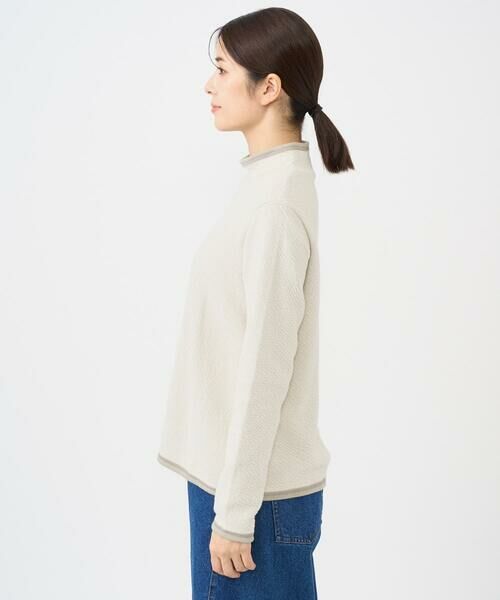 GIANNI LO GIUDICE / ジャンニ・ロ・ジュディチェ カットソー | [洗える・日本製]ハイネックコットンウェーブリバーカットソー | 詳細22