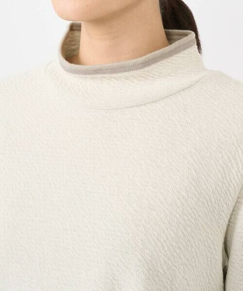 GIANNI LO GIUDICE / ジャンニ・ロ・ジュディチェ カットソー | [洗える・日本製]ハイネックコットンウェーブリバーカットソー | 詳細24