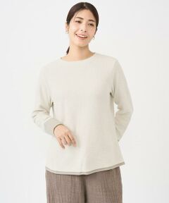 GIANNI LO GIUDICE / ジャンニ・ロ・ジュディチェ カットソー | [洗える・日本製]コットンウェーブリバー配色カットソー