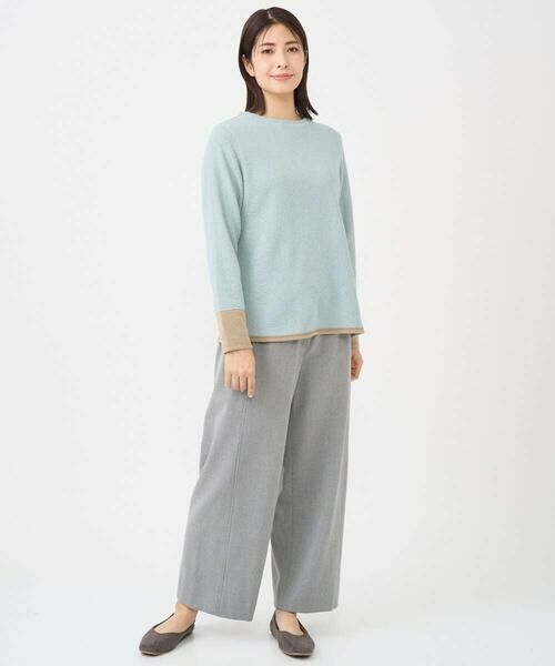 GIANNI LO GIUDICE / ジャンニ・ロ・ジュディチェ カットソー | [洗える・日本製]コットンウェーブリバー配色カットソー | 詳細10