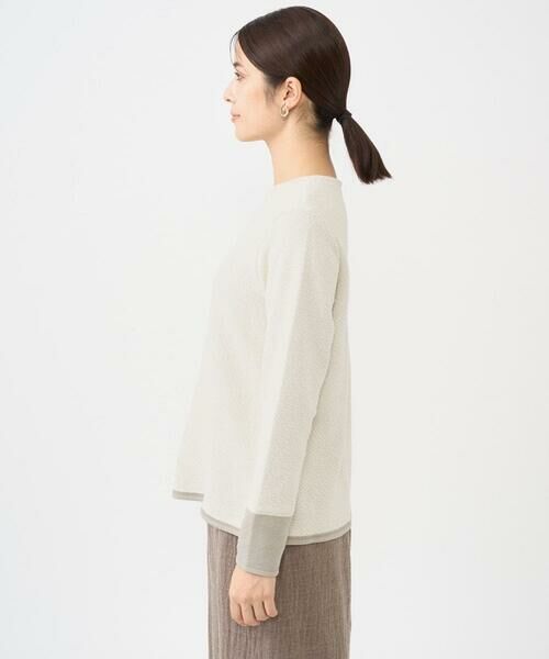 GIANNI LO GIUDICE / ジャンニ・ロ・ジュディチェ カットソー | [洗える・日本製]コットンウェーブリバー配色カットソー | 詳細14