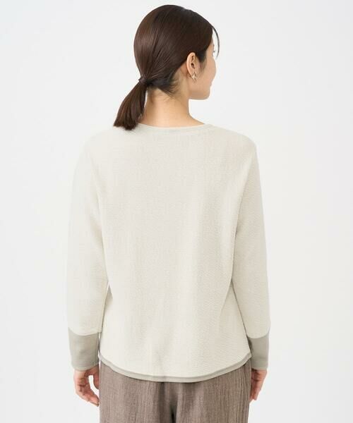 GIANNI LO GIUDICE / ジャンニ・ロ・ジュディチェ カットソー | [洗える・日本製]コットンウェーブリバー配色カットソー | 詳細15