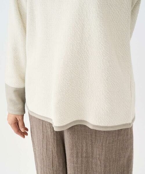 GIANNI LO GIUDICE / ジャンニ・ロ・ジュディチェ カットソー | [洗える・日本製]コットンウェーブリバー配色カットソー | 詳細18