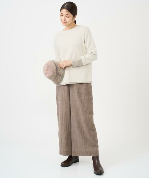 GIANNI LO GIUDICE / ジャンニ・ロ・ジュディチェ カットソー | [洗える・日本製]コットンウェーブリバー配色カットソー | 詳細20