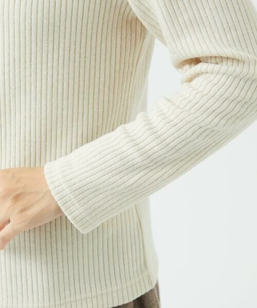 GIANNI LO GIUDICE / ジャンニ・ロ・ジュディチェ カットソー | [洗える・日本製]インターアクションウォームリブカットソー | 詳細20