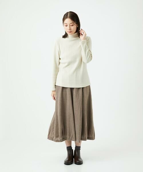 GIANNI LO GIUDICE / ジャンニ・ロ・ジュディチェ カットソー | [洗える・日本製]インターアクションウォームリブカットソー | 詳細24