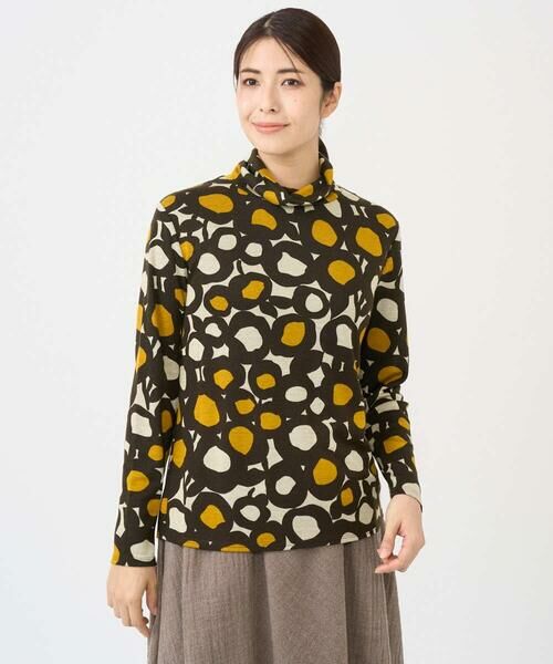 GIANNI LO GIUDICE / ジャンニ・ロ・ジュディチェ カットソー | [洗える・日本製]テンセルリバードットプリントカットソー | 詳細18