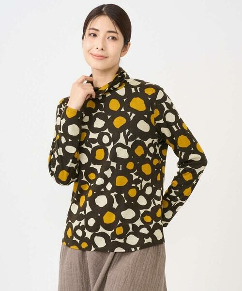 GIANNI LO GIUDICE / ジャンニ・ロ・ジュディチェ カットソー | [洗える・日本製]テンセルリバードットプリントカットソー | 詳細19