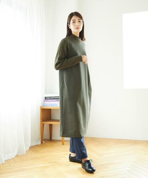 GIANNI LO GIUDICE / ジャンニ・ロ・ジュディチェ ロング・マキシ丈ワンピース | [洗える]ＭＥＥＴダンボールニットワンピース | 詳細1