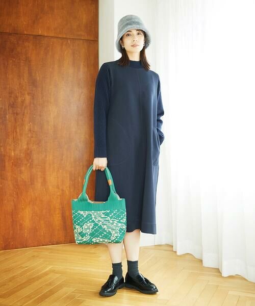 GIANNI LO GIUDICE / ジャンニ・ロ・ジュディチェ ロング・マキシ丈ワンピース | [洗える]ＭＥＥＴダンボールニットワンピース | 詳細23