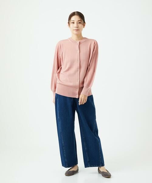 GIANNI LO GIUDICE / ジャンニ・ロ・ジュディチェ セットアップ | [洗える]ウール混リブニットカーディガン | 詳細7