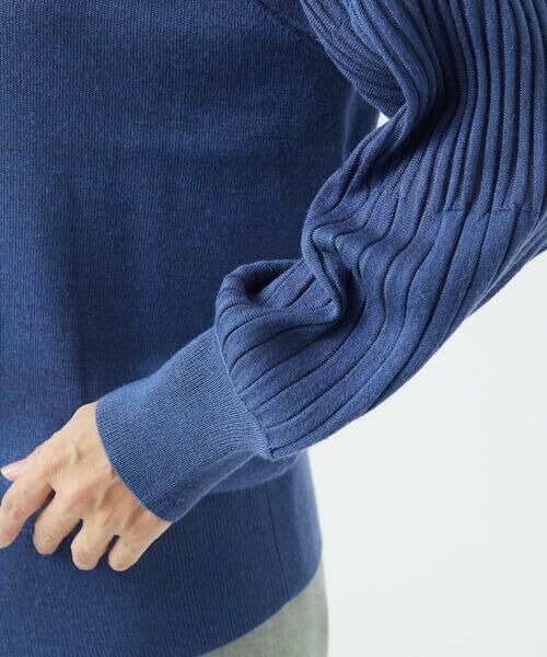 GIANNI LO GIUDICE / ジャンニ・ロ・ジュディチェ セットアップ | [洗える]ウール混リブニットカーディガン | 詳細18