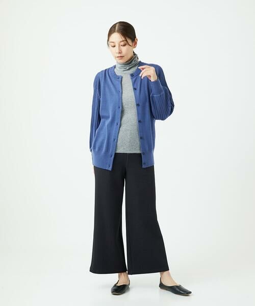 GIANNI LO GIUDICE / ジャンニ・ロ・ジュディチェ セットアップ | [洗える]ウール混リブニットカーディガン | 詳細22