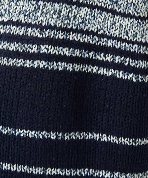 GIANNI LO GIUDICE / ジャンニ・ロ・ジュディチェ セットアップ | [洗える]カスリパネルボーダーニットベスト | 詳細15