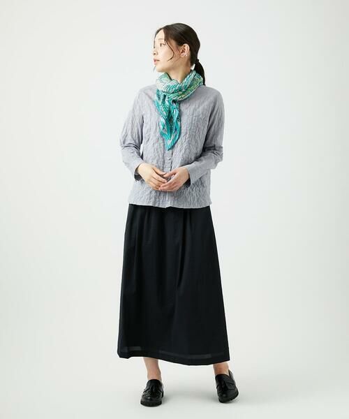 GIANNI LO GIUDICE / ジャンニ・ロ・ジュディチェ マフラー・ショール・スヌード・ストール | マルチサラサプリーツストール | 詳細14