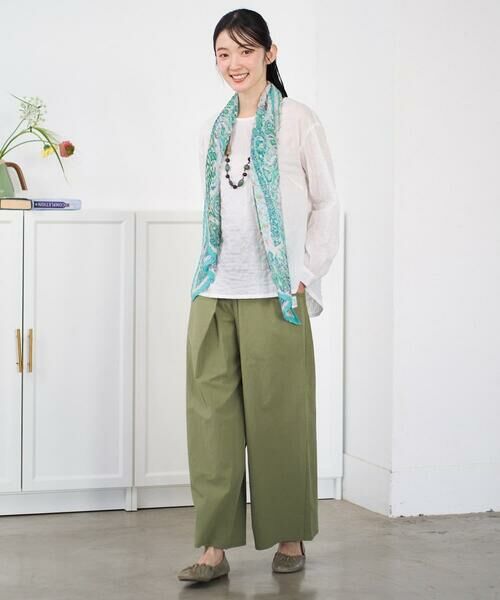 GIANNI LO GIUDICE / ジャンニ・ロ・ジュディチェ シャツ・ブラウス | [洗える・日本製]シャーリングシャンブレーブラウス | 詳細23