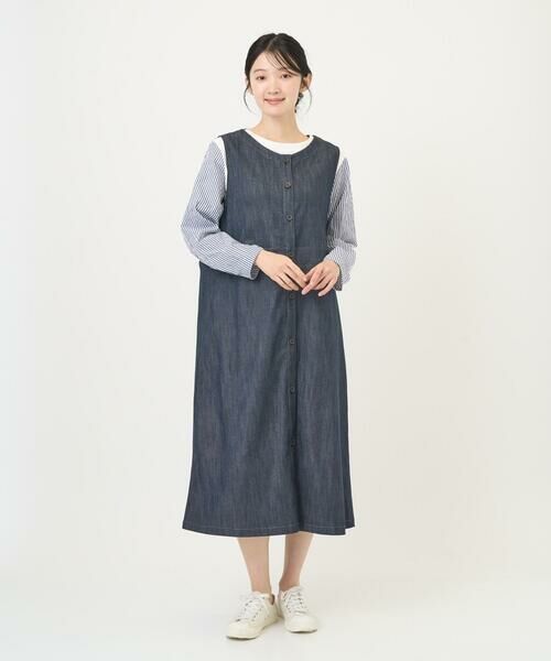 GIANNI LO GIUDICE / ジャンニ・ロ・ジュディチェ シャツ・ブラウス | [洗える]ストライプキャッチワッシャーカットソー | 詳細16