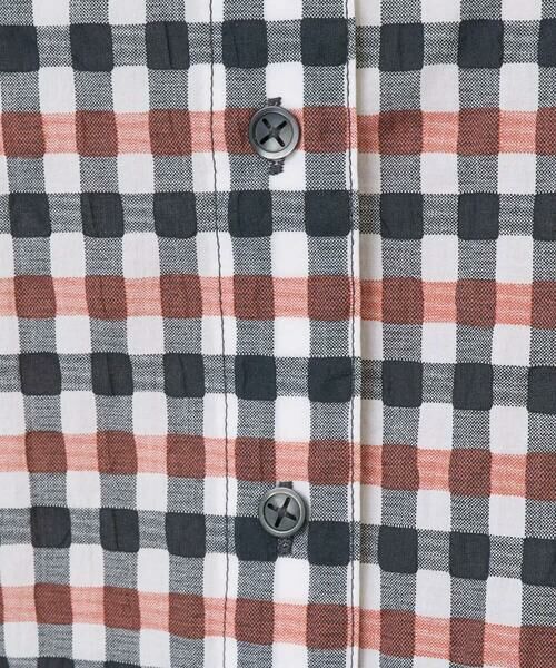 GIANNI LO GIUDICE / ジャンニ・ロ・ジュディチェ シャツ・ブラウス | [洗える]塩縮ギンガムプリントブラウス | 詳細2