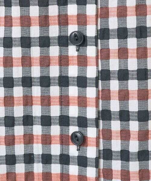 GIANNI LO GIUDICE / ジャンニ・ロ・ジュディチェ シャツ・ブラウス | [洗える]塩縮ギンガムプリントチュニックブラウス | 詳細2