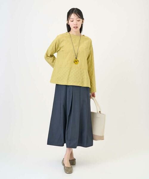 GIANNI LO GIUDICE / ジャンニ・ロ・ジュディチェ シャツ・ブラウス | [洗える]シャドーボイルドットブラウス | 詳細15