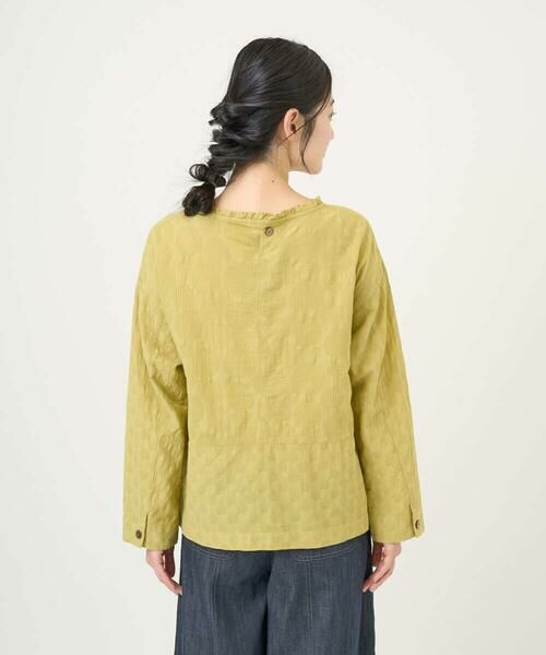 GIANNI LO GIUDICE / ジャンニ・ロ・ジュディチェ シャツ・ブラウス | [洗える]シャドーボイルドットブラウス | 詳細4