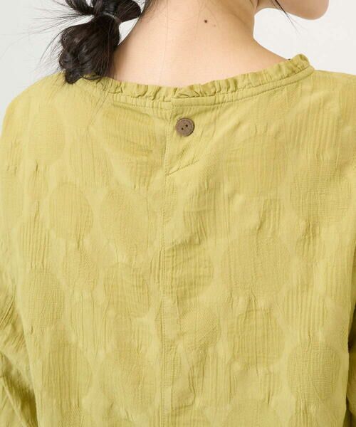 GIANNI LO GIUDICE / ジャンニ・ロ・ジュディチェ シャツ・ブラウス | [洗える]シャドーボイルドットブラウス | 詳細5