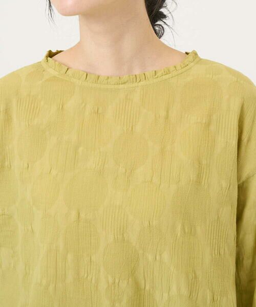 GIANNI LO GIUDICE / ジャンニ・ロ・ジュディチェ シャツ・ブラウス | [洗える]シャドーボイルドットブラウス | 詳細7