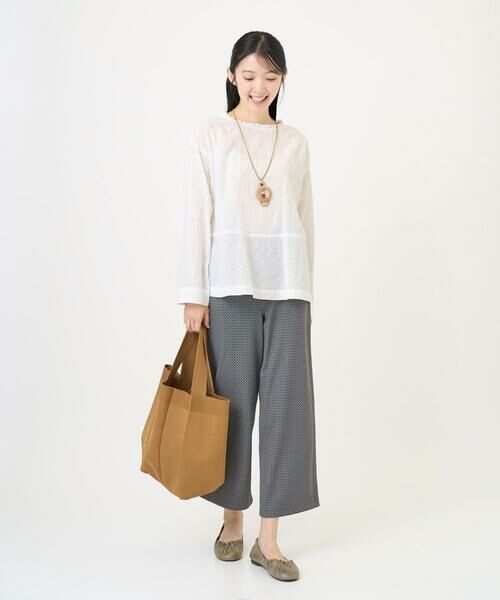 GIANNI LO GIUDICE / ジャンニ・ロ・ジュディチェ シャツ・ブラウス | [洗える]シャドーボイルドットブラウス | 詳細22