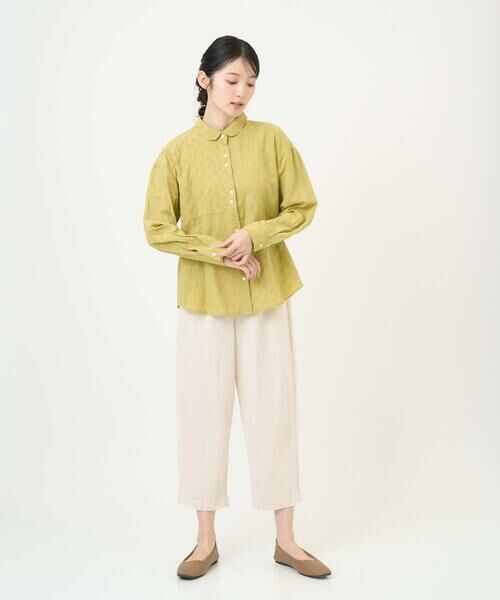 GIANNI LO GIUDICE / ジャンニ・ロ・ジュディチェ シャツ・ブラウス | [洗える]シャドーボイルドット前開きブラウス | 詳細10