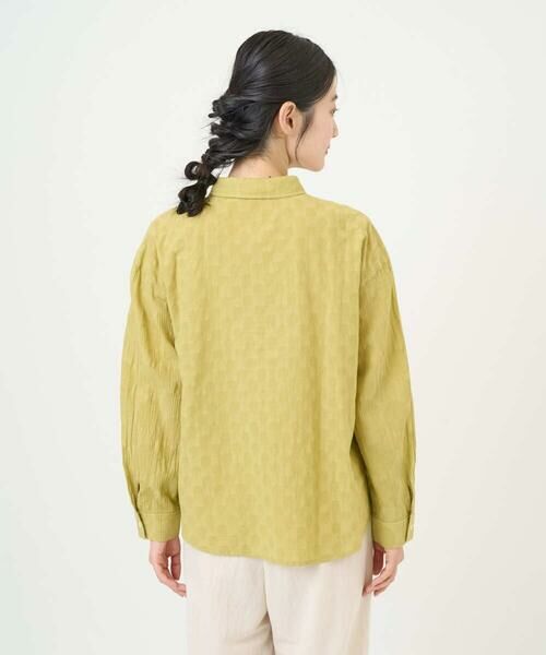 GIANNI LO GIUDICE / ジャンニ・ロ・ジュディチェ シャツ・ブラウス | [洗える]シャドーボイルドット前開きブラウス | 詳細4