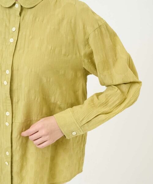GIANNI LO GIUDICE / ジャンニ・ロ・ジュディチェ シャツ・ブラウス | [洗える]シャドーボイルドット前開きブラウス | 詳細6