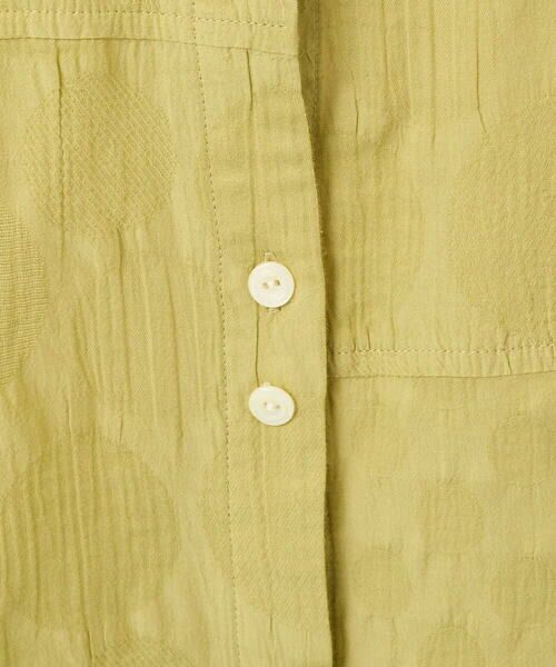 GIANNI LO GIUDICE / ジャンニ・ロ・ジュディチェ シャツ・ブラウス | [洗える]シャドーボイルドット前開きブラウス | 詳細8