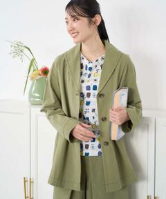 GIANNI LO GIUDICE / ジャンニ・ロ・ジュディチェ セットアップ | [洗える]コットンナチュラルワッシャージャケット