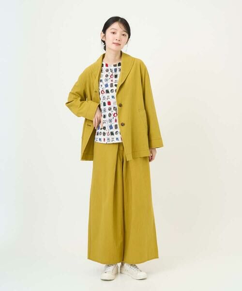 GIANNI LO GIUDICE / ジャンニ・ロ・ジュディチェ セットアップ | [洗える]コットンナチュラルワッシャージャケット | 詳細1