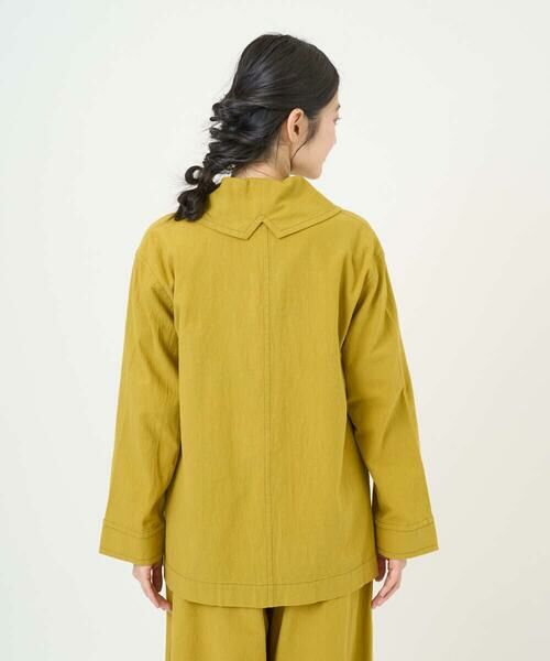 GIANNI LO GIUDICE / ジャンニ・ロ・ジュディチェ セットアップ | [洗える]コットンナチュラルワッシャージャケット | 詳細12