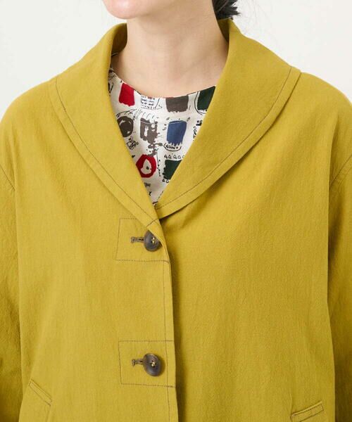 GIANNI LO GIUDICE / ジャンニ・ロ・ジュディチェ セットアップ | [洗える]コットンナチュラルワッシャージャケット | 詳細14