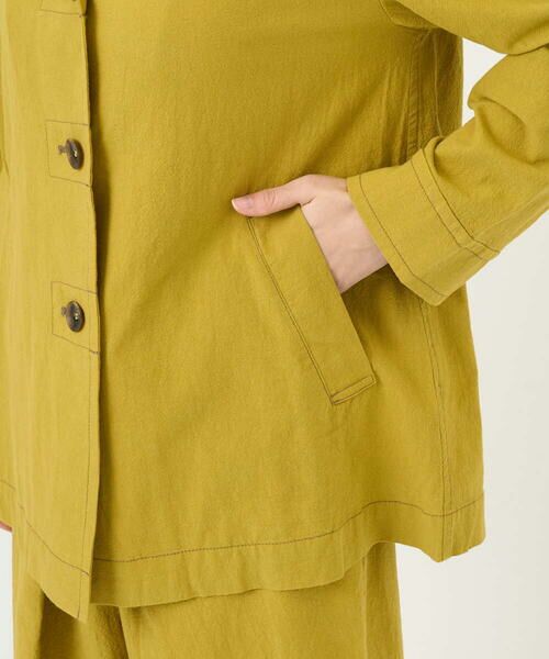 GIANNI LO GIUDICE / ジャンニ・ロ・ジュディチェ セットアップ | [洗える]コットンナチュラルワッシャージャケット | 詳細16