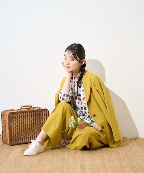 GIANNI LO GIUDICE / ジャンニ・ロ・ジュディチェ セットアップ | [洗える]コットンナチュラルワッシャージャケット | 詳細5