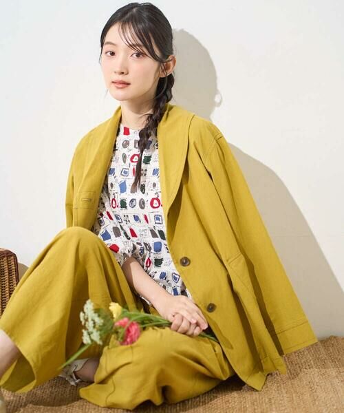 GIANNI LO GIUDICE / ジャンニ・ロ・ジュディチェ セットアップ | [洗える]コットンナチュラルワッシャージャケット | 詳細7