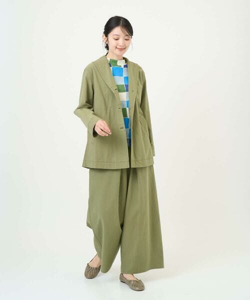 GIANNI LO GIUDICE / ジャンニ・ロ・ジュディチェ セットアップ | [洗える]コットンナチュラルワッシャージャケット | 詳細25